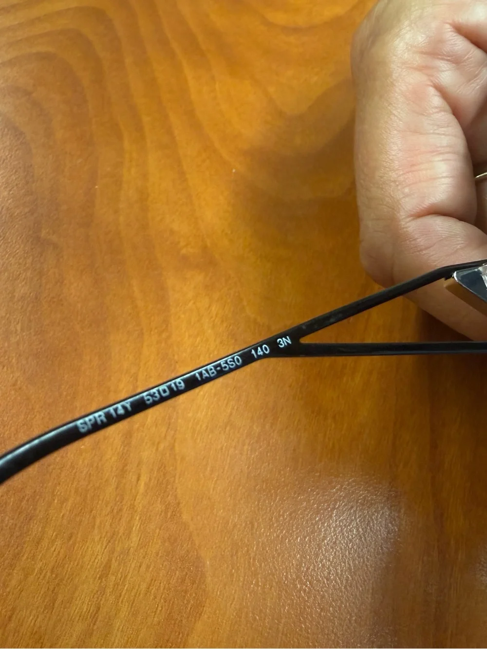 Prada Black Cat-Eye Sunglasses with Logo Temple Accent